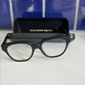 Alexander McQueen Black Glasses
